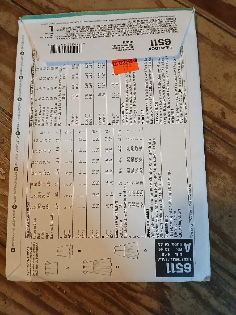 Easy-to-sew Simplicity Patterns - Picture 3 of 5